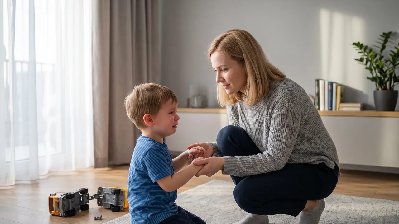 Родитель называет ребёнку его чувство
