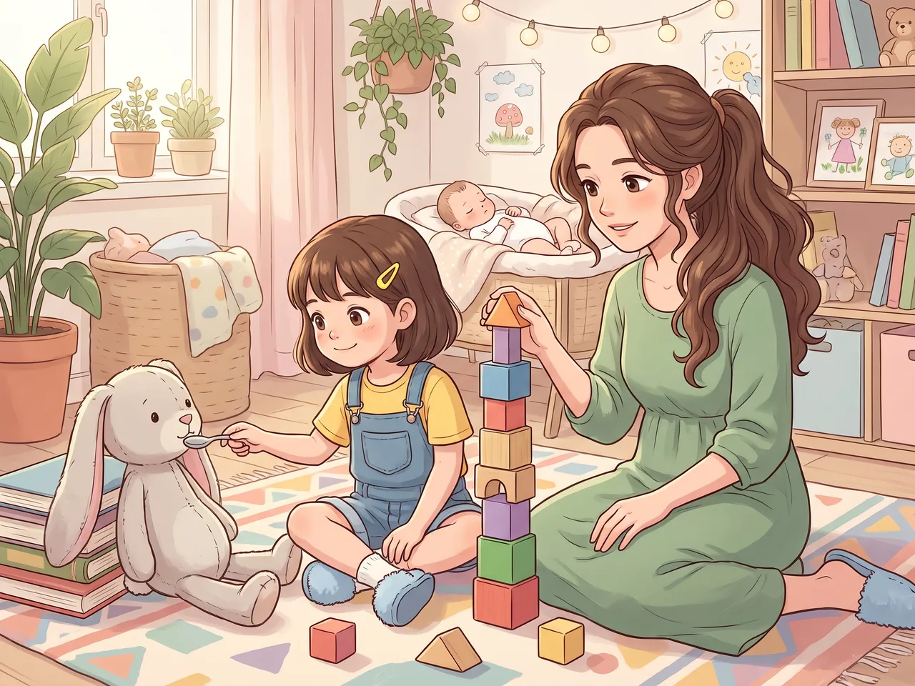 Алёна и ревность к младшей сестрёнке